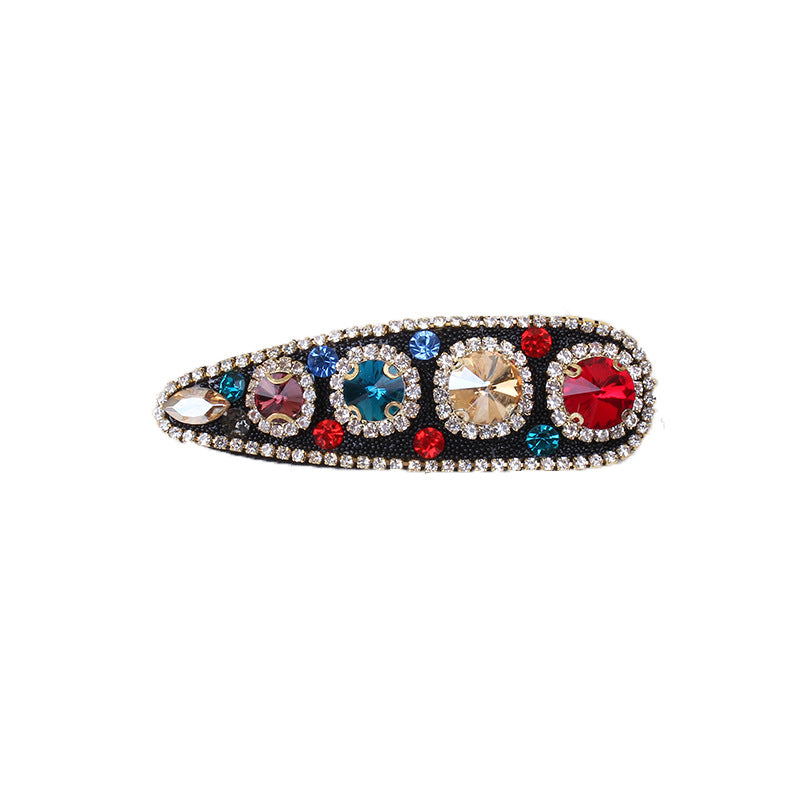Wholesale Diamond Inlaid Crystal Hair Clips